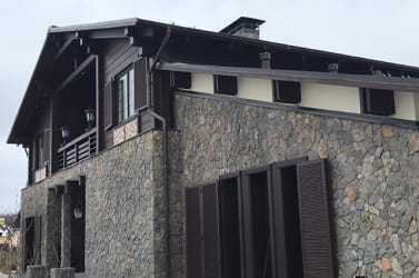 Жилой дом, зимняя терраса